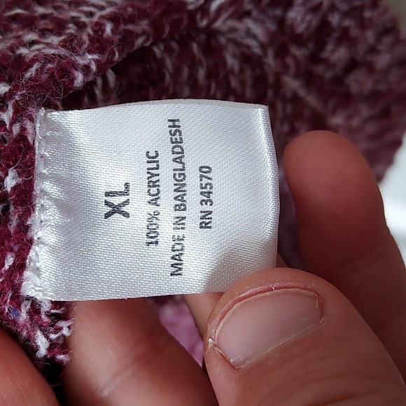 Jason Maxwell xl cartigan red white - Picture 6 of 10